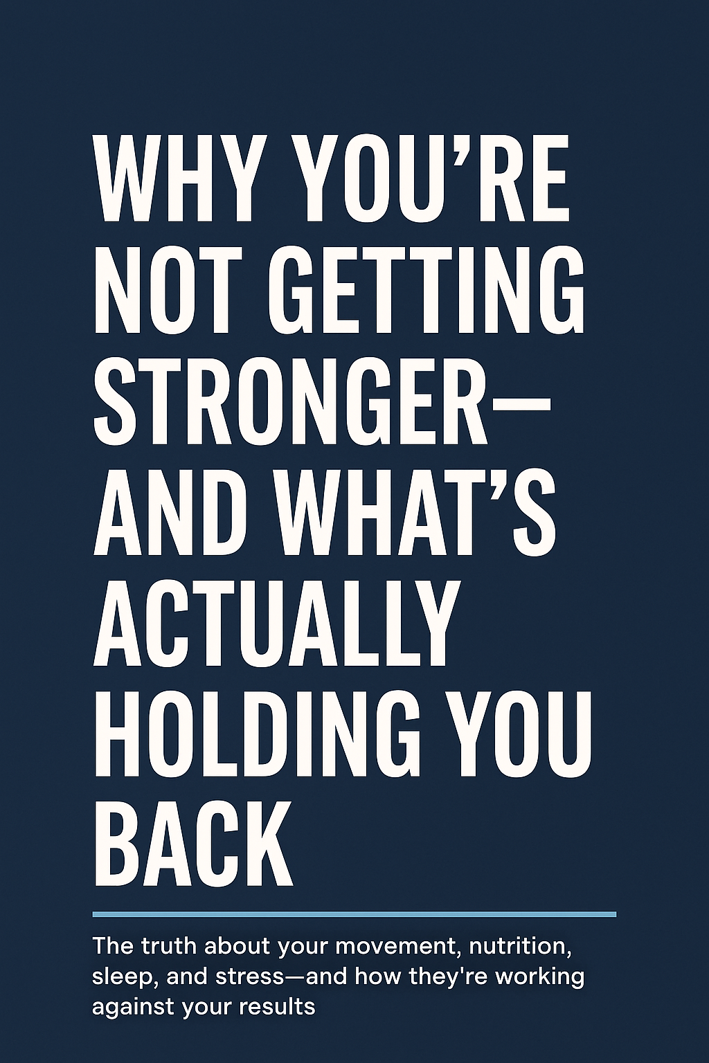 Feeling Stuck in Your Fitness Journey? Discover the 4 key reasons women struggle to build strength—and how to overcome them